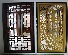 系統(tǒng)門(mén)窗加盟 鋁藝隔斷屏風(fēng)